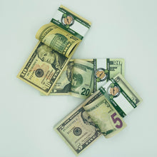 Load image into Gallery viewer, 3 Type Mix Prop Money-Double Sided Full Print Fake 100 Pcs $20,$10,$5