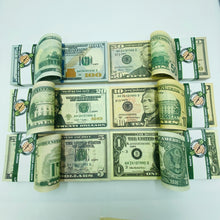 Load image into Gallery viewer, 300 Pcs 6 Type Mix Prop Money-Double Sided Full Print Play Game Dollar