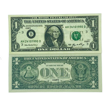 Load image into Gallery viewer, 100 Pcs 6 Type Mix Prop Money-Double Sided Full Print Play Game Dollar
