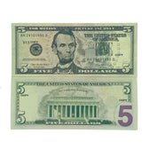 100 Pcs 6 Type Mix Prop Money-Double Sided Full Print Play Game Dollar ...