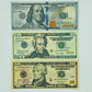 400 Pcs Mix 3 Type Prop Money-Double Sided Full Print Fake Dollar $100,$20,$10