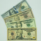 4 Type Mix Prop Money-Double Sided Full Print fake Dollar 300 Pcs $100,$50,$20,$10