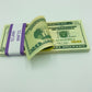 2.000 Dollar $20 Prop Movie Money-Double Sided Looks Real Full Printed Stack