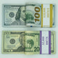 Prop Money Replica Double Sided Full Print Fake 100 Pcs $100,$20