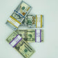 Prop Money Replica Double Sided Full Print Fake 300 Pcs $100,$20