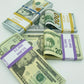 Prop Money Replica Double Sided Full Print Fake 200 Pcs $100,$20