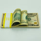 100 Pcs $10 Replica Prop Money Double Sided Full Printed Stack