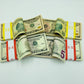 Prop Money Replica Double Sided Full Print Fake 200 Pcs $10,$5