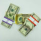 Prop Money Replica Double Sided Full Print Fake 100 Pcs $20,$10,$5