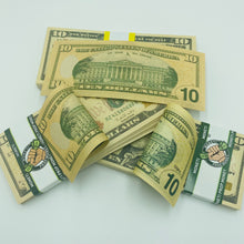 Load image into Gallery viewer, 3.000 Dollar $10 Prop Money-Double Sided Full Printed Stack
