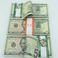 200 Pcs $5 Prop Movie Money-Double Sided Looks Real Full Printed Stack